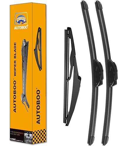 Amazon.com: WOESDYCV Front and Rear Windshield Wiper Blade for